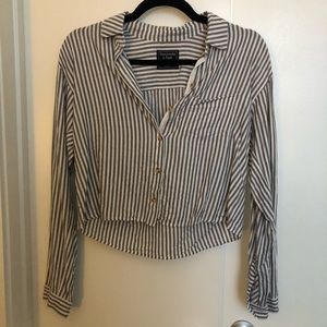 Abercrombie&Fitch striped button down